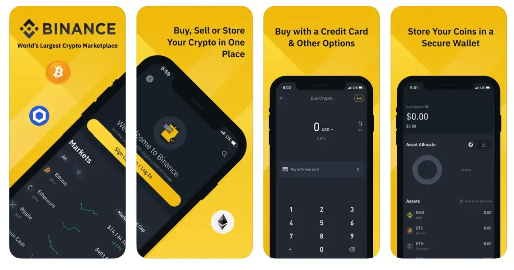 Binance alternative Yellow Card